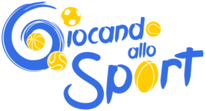 Logo Giocando allo Sport camp estivo per bambini Ravenna Pontenuovo